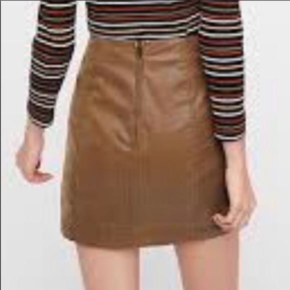 Free People Vegan Suede Skirt NWT - Picture 2 of 5